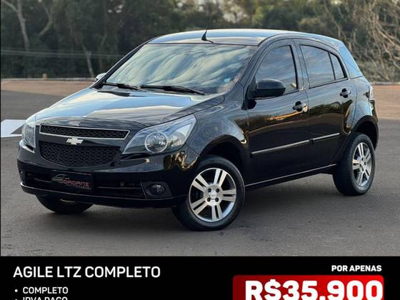 CHEVROLET AGILE 1.4 MPFI LTZ 8V FLEX 4P MANUAL CHEVROLET AGILE 1.4 MPFI LTZ 8V FLEX 4P MANUAL